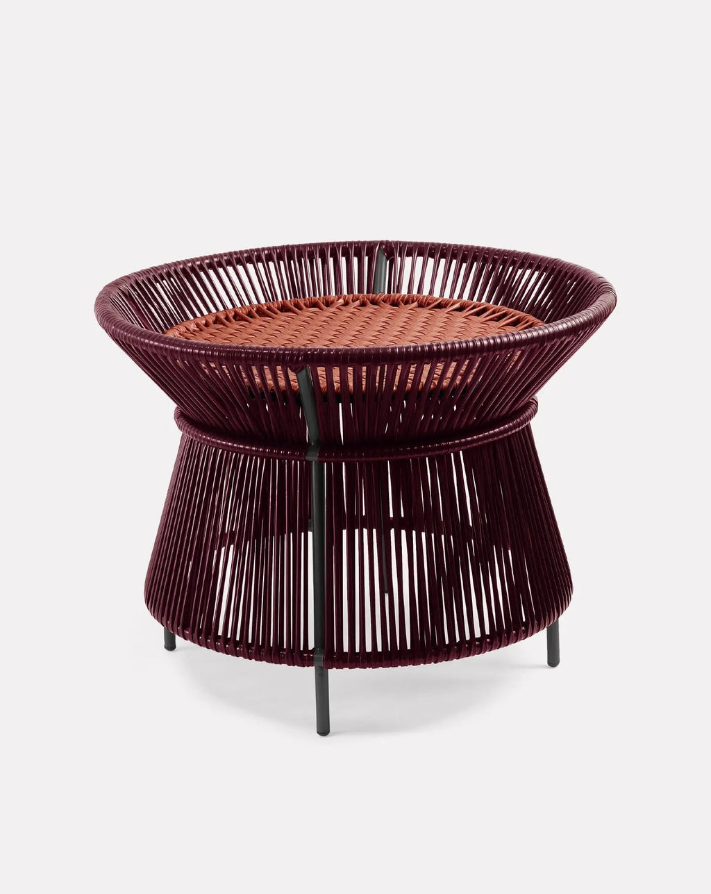 Table Panier Rouge Noir