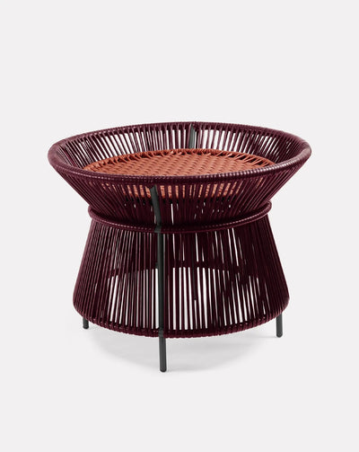 Table Panier Rouge Noir