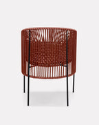 Chaise de salle à manger en cuivre