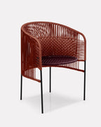 Chaise de salle à manger en cuivre