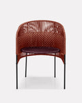 Chaise de salle à manger en cuivre