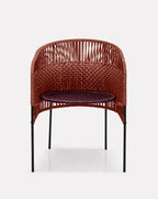 Chaise de salle à manger en cuivre