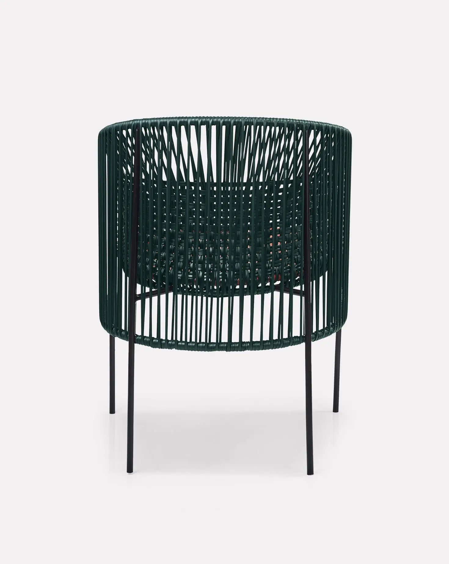 Chaise de salle à manger vert mousse
