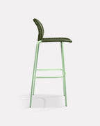 Tabouret de bar vert olive