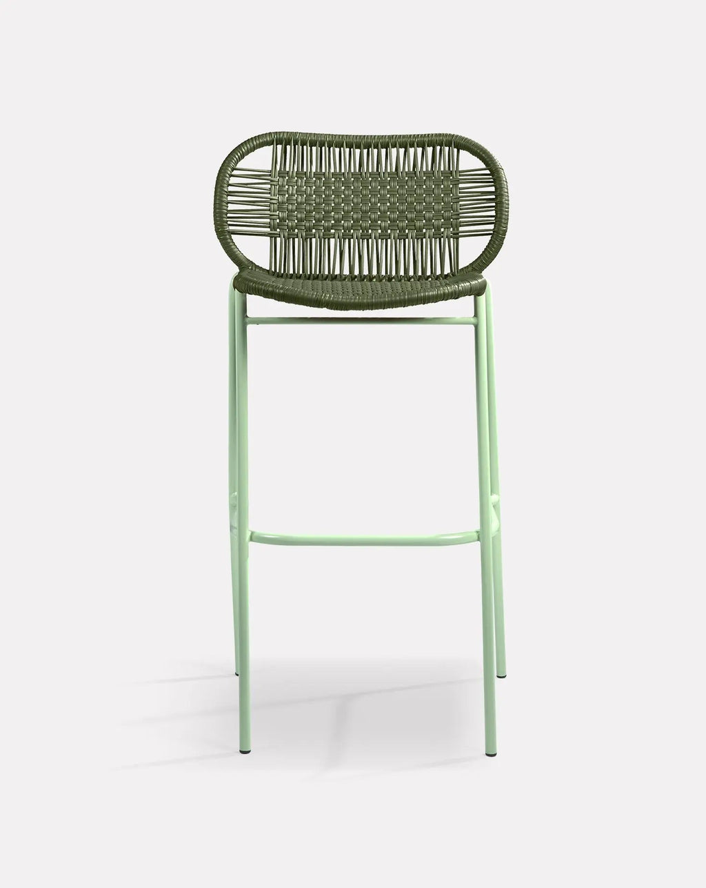 Tabouret de bar vert olive