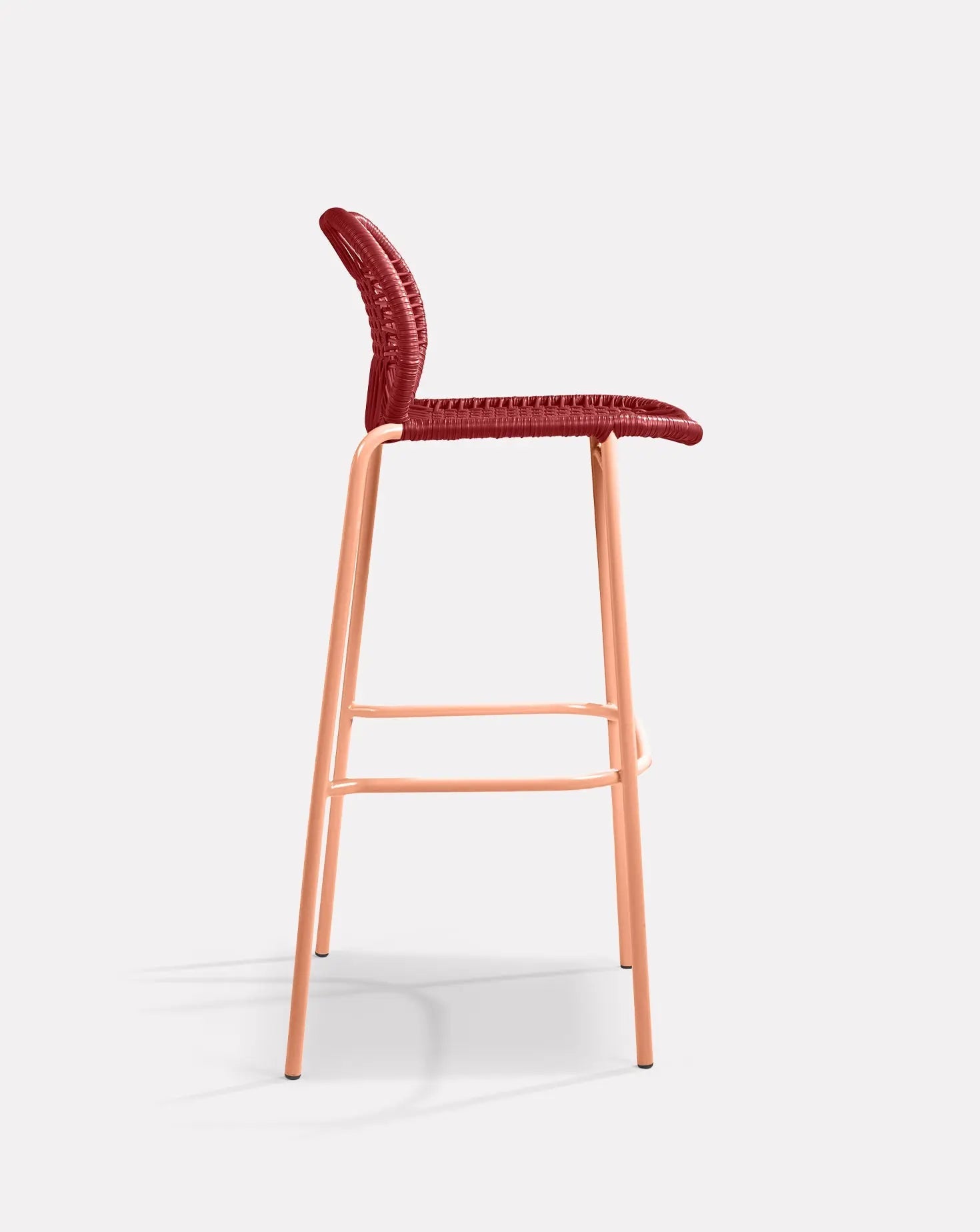 Tabouret de bar rouge