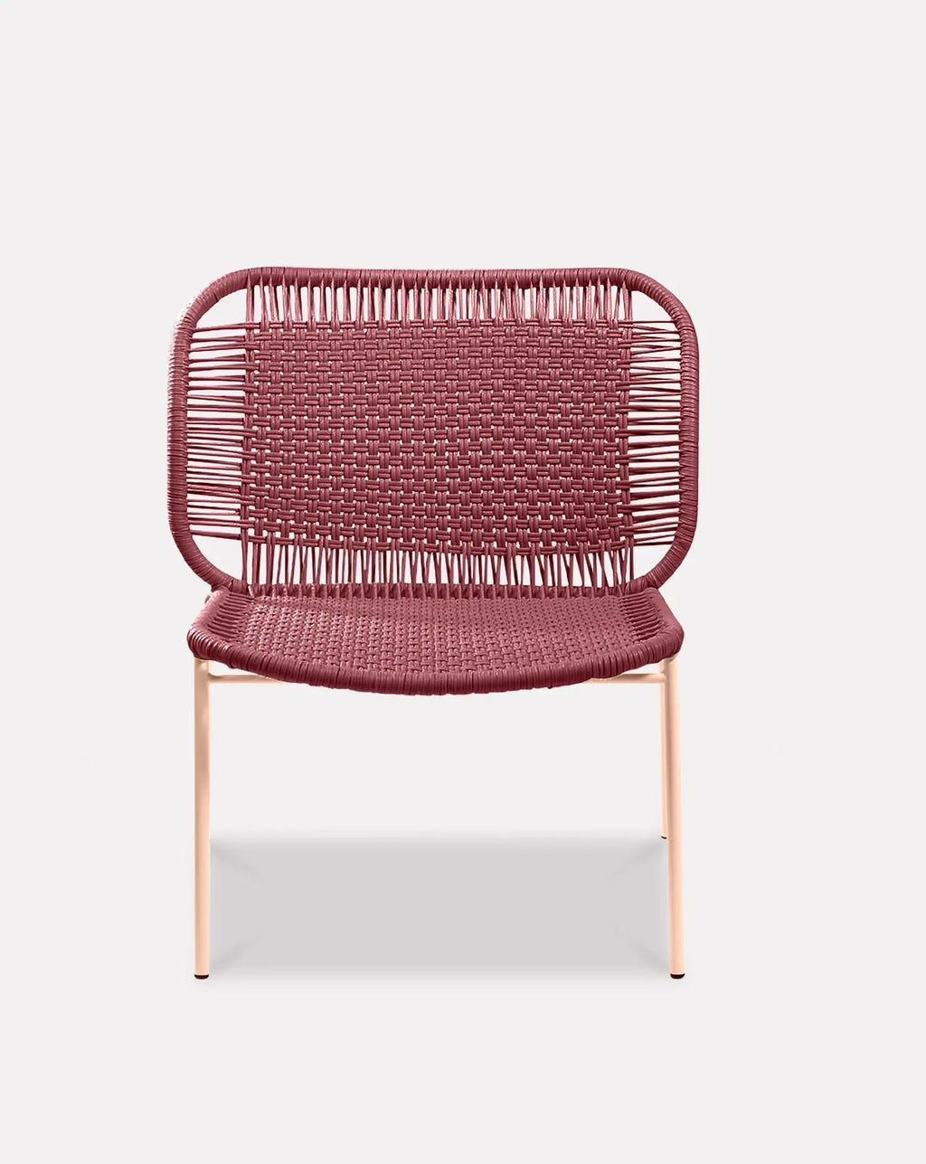 Fauteuil bas rouge