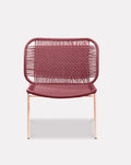 Fauteuil bas rouge