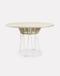Table de salle à manger en cuir
