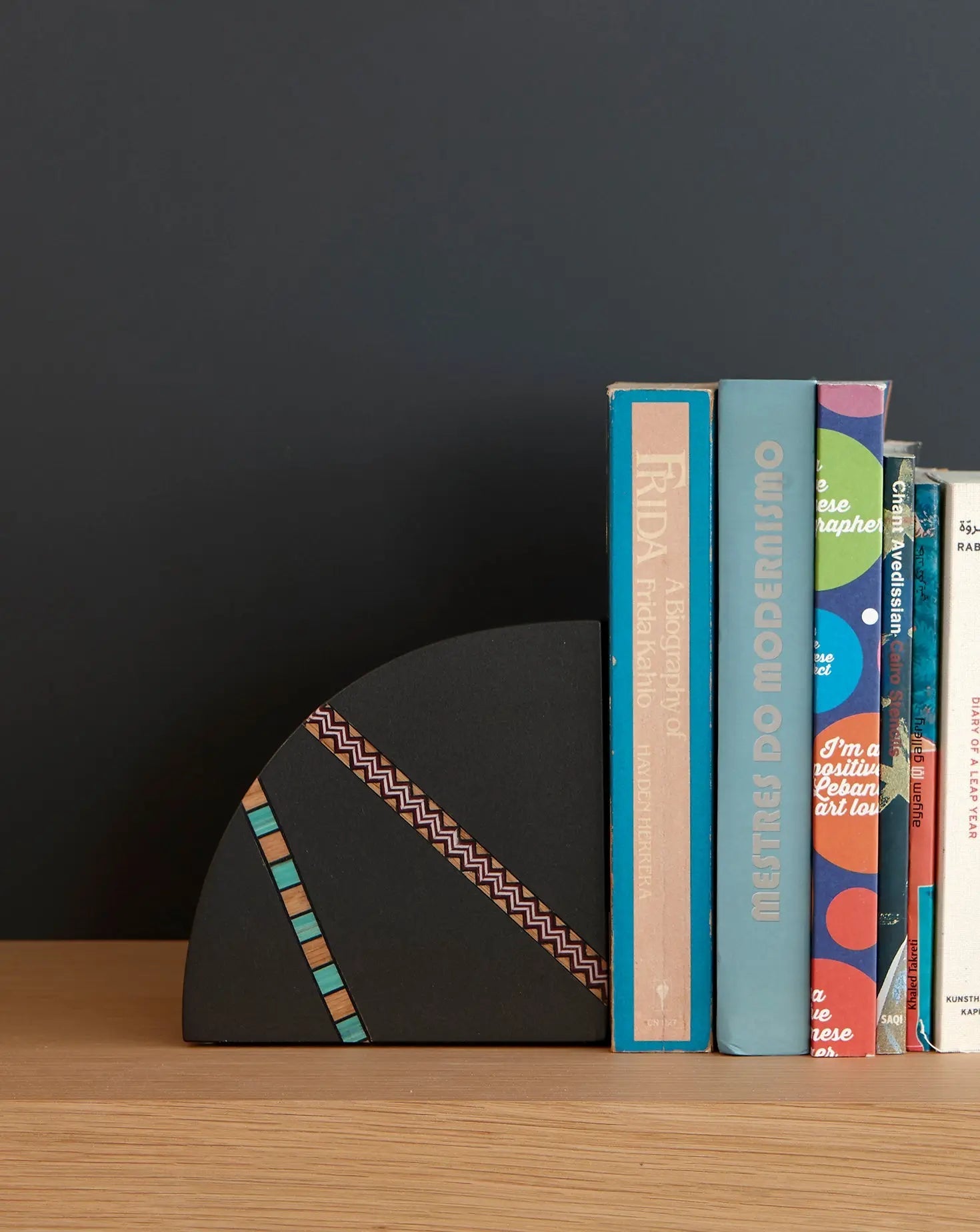 Serre-livres Marqueterie Mania