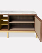Meuble de salon en bois de chêne Zuan