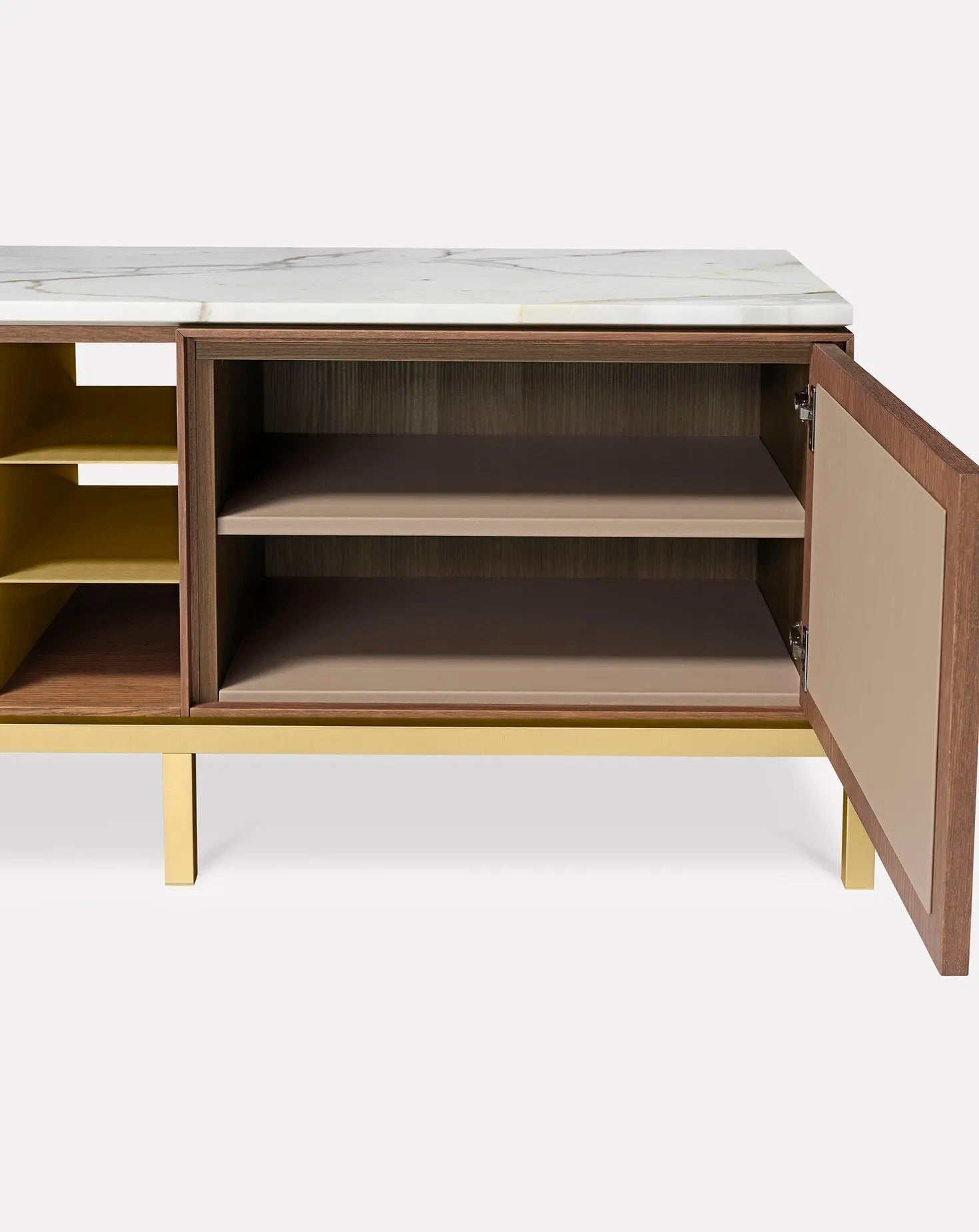 Meuble de salon en bois de chêne Zuan