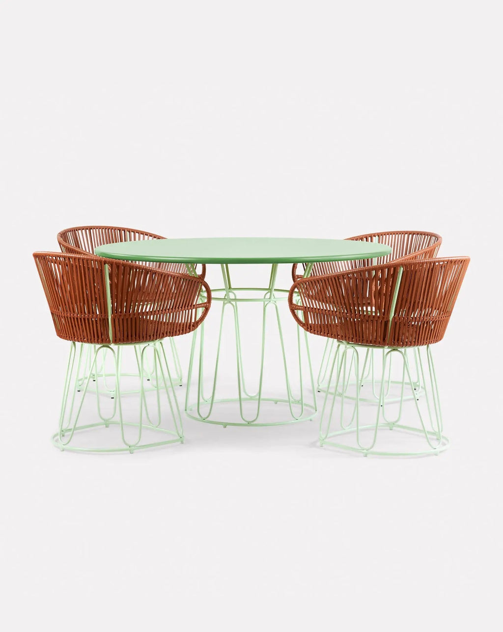 Table à manger vert pastel