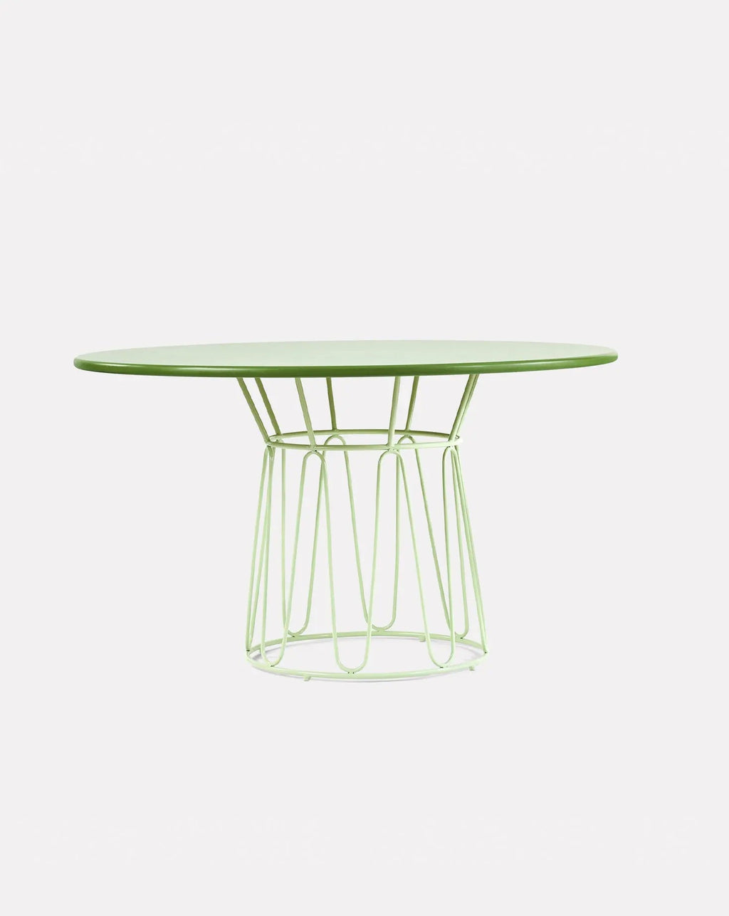 Table à manger vert pastel