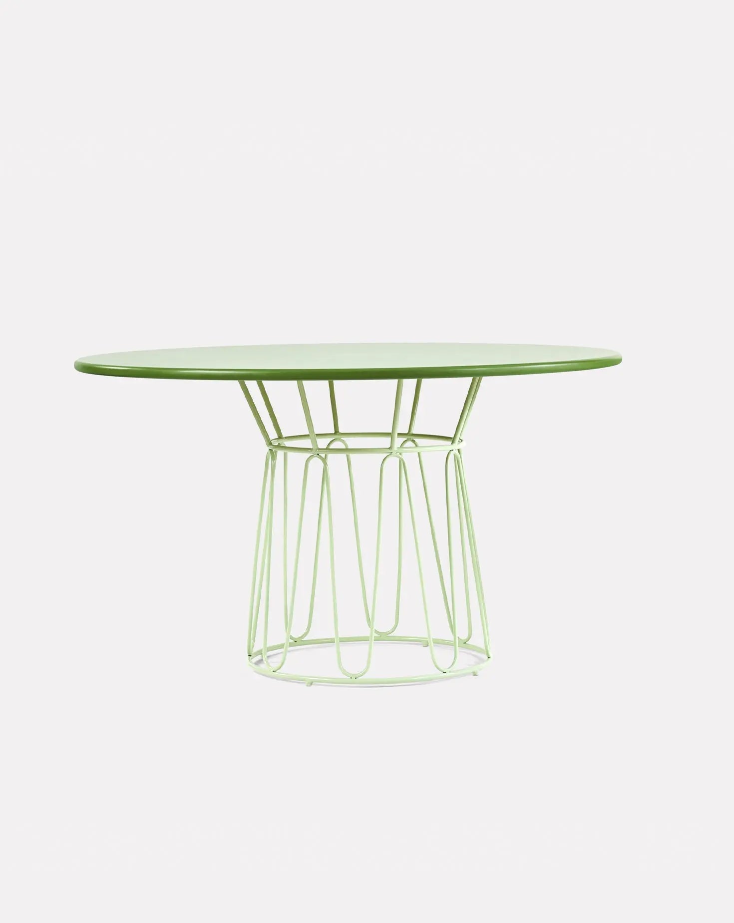 Table à manger vert pastel