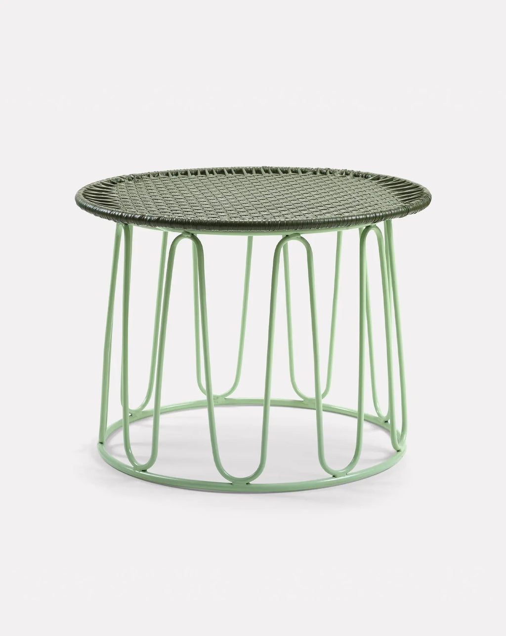 Table d'appoint vert olive